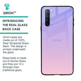 Lavender Gradient Glass Case for Oppo Reno 3