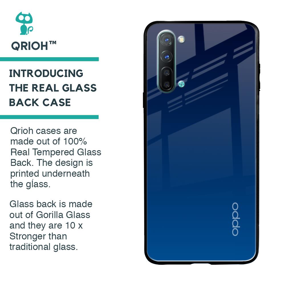 Very Blue Glass Case for Oppo Reno 3