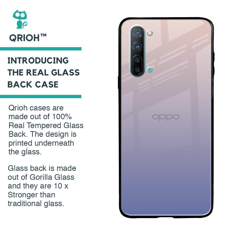 Rose Hue Glass Case for Oppo Reno 3