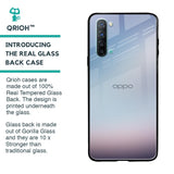 Light Sky Texture Glass Case for Oppo Reno 3