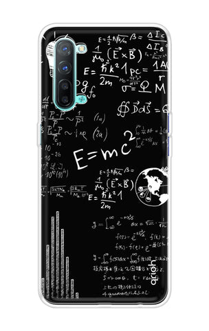 Equation Doodle Oppo Reno 3 Back Cover