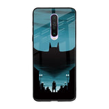 Cyan Bat Poco X2 Glass Back Cover Online