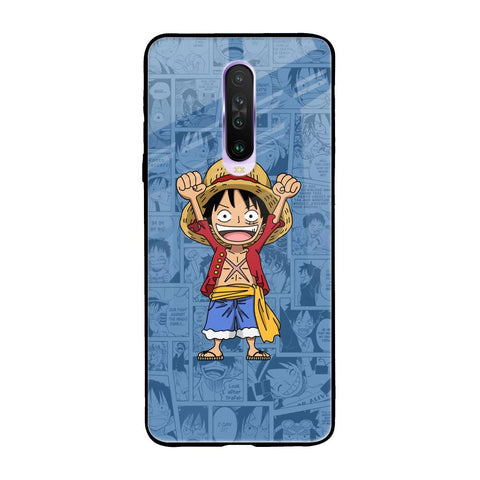 Chubby Anime Poco X2 Glass Back Cover Online