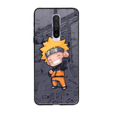 Orange Chubby Poco X2 Glass Back Cover Online