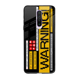 Aircraft Warning Poco X2 Glass Back Cover Online