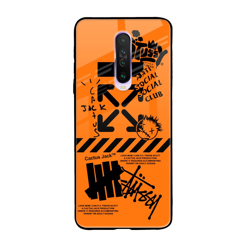 Anti Social Club Poco X2 Glass Back Cover Online