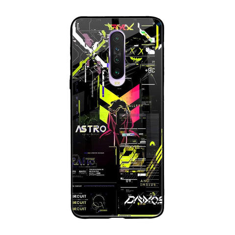 Astro Glitch Poco X2 Glass Back Cover Online