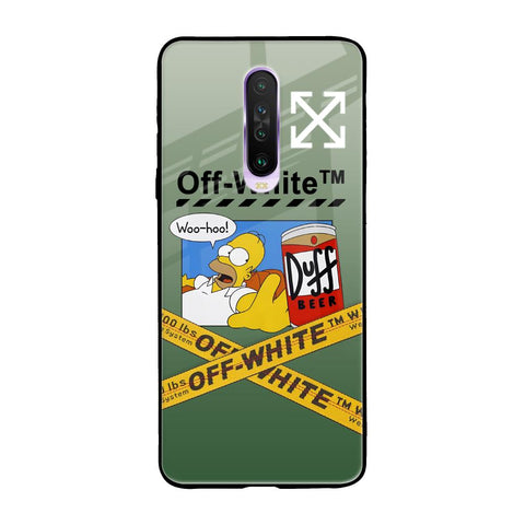 Duff Beer Poco X2 Glass Back Cover Online