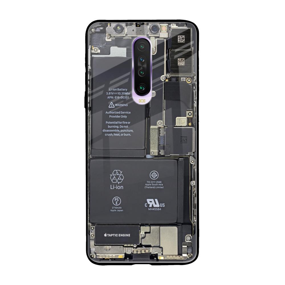 Skeleton Inside Poco X2 Glass Back Cover Online