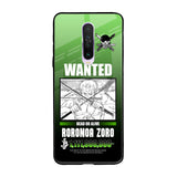 Zoro Wanted Poco X2 Glass Back Cover Online