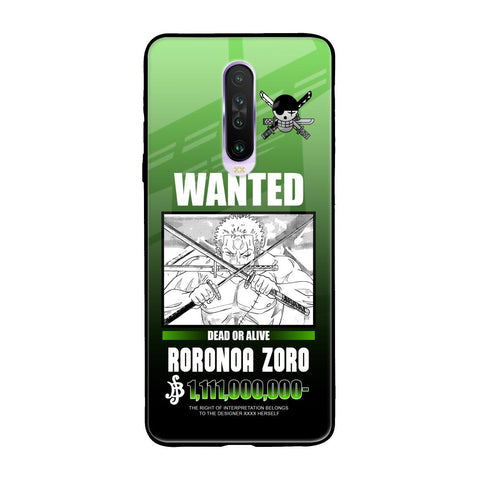 Zoro Wanted Poco X2 Glass Back Cover Online