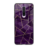 Geometric Purple Poco X2 Glass Back Cover Online