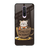 Tea With Kitty Poco X2 Glass Back Cover Online