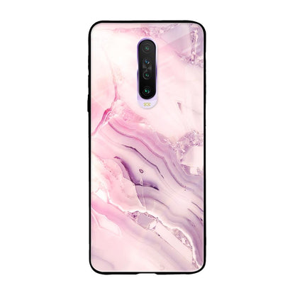 Diamond Pink Gradient Poco X2 Glass Back Cover Online