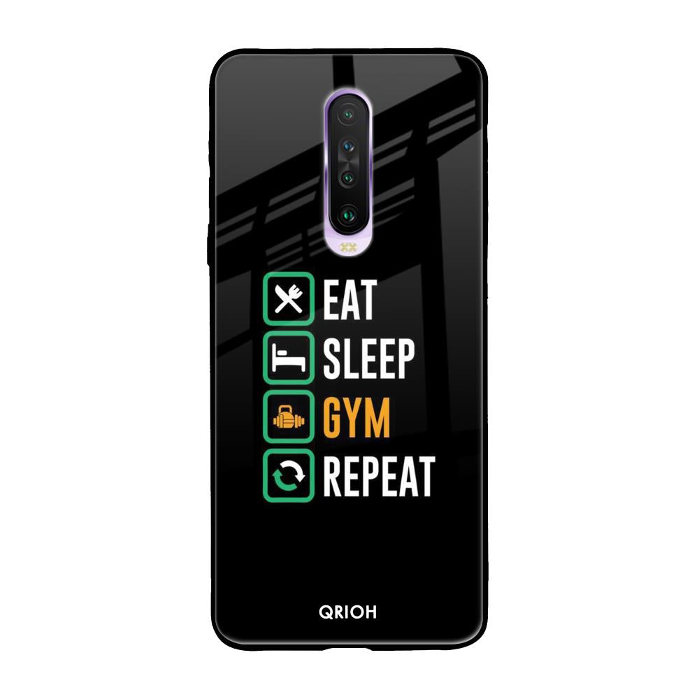 Daily Routine Poco X2 Glass Back Cover Online
