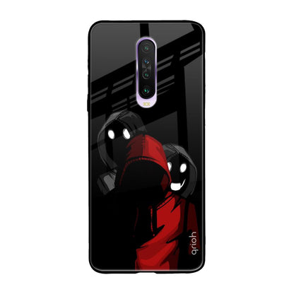 Shadow Character Poco X2 Glass Back Cover Online