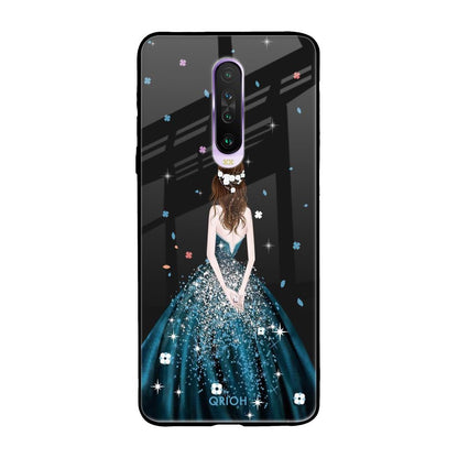 Queen Of Fashion Poco X2 Glass Back Cover Online