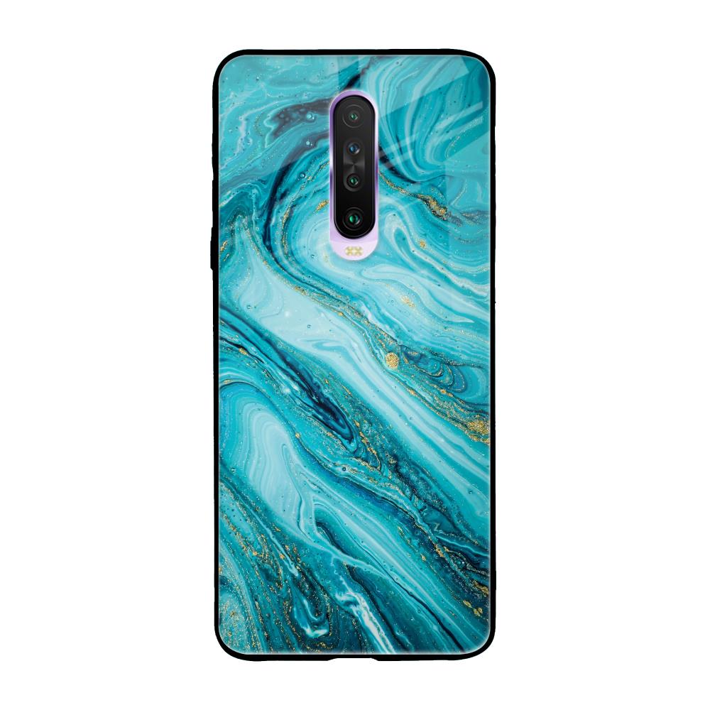 Ocean Marble Poco X2 Glass Back Cover Online
