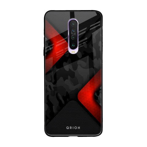Modern Camo Abstract Poco X2 Glass Back Cover Online