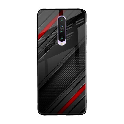 Modern Abstract Poco X2 Glass Back Cover Online