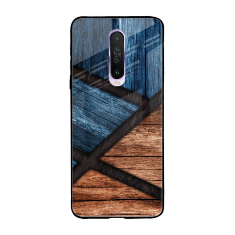 Wooden Tiles Poco X2 Glass Back Cover Online