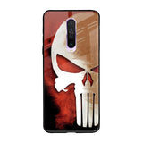 Red Skull Poco X2 Glass Back Cover Online