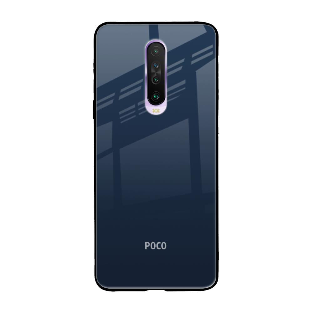 Overshadow Blue Poco X2 Glass Cases & Covers Online