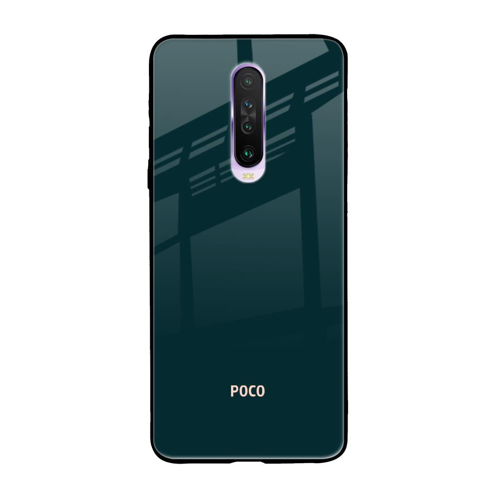 Hunter Green Poco X2 Glass Cases & Covers Online