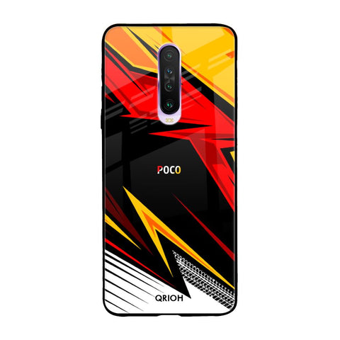 Race Jersey Pattern Poco X2 Glass Cases & Covers Online