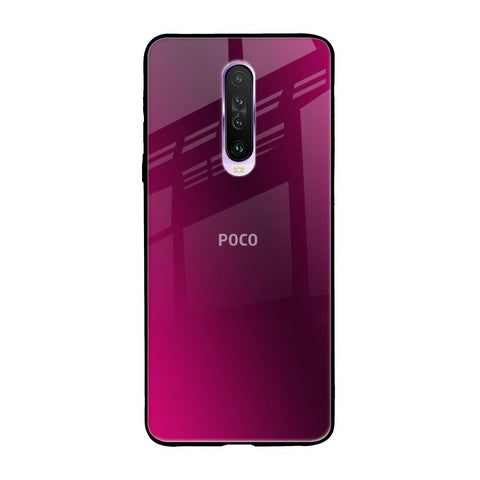 Pink Burst Poco X2 Glass Back Cover Online