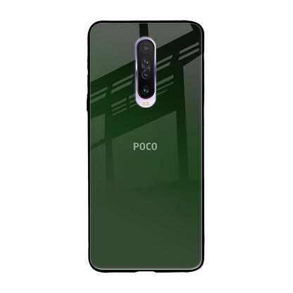 Deep Forest Poco X2 Glass Back Cover Online