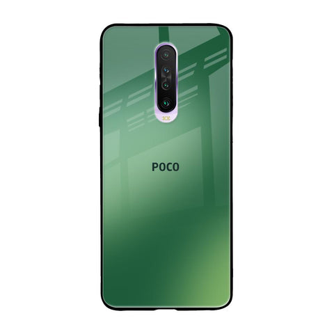 Green Grunge Texture Poco X2 Glass Back Cover Online