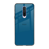 Cobalt Blue Poco X2 Glass Back Cover Online