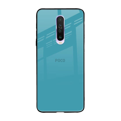 Oceanic Turquiose Poco X2 Glass Back Cover Online