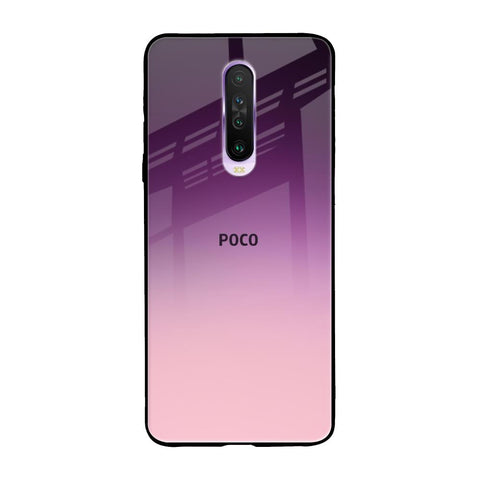 Purple Gradient Poco X2 Glass Back Cover Online