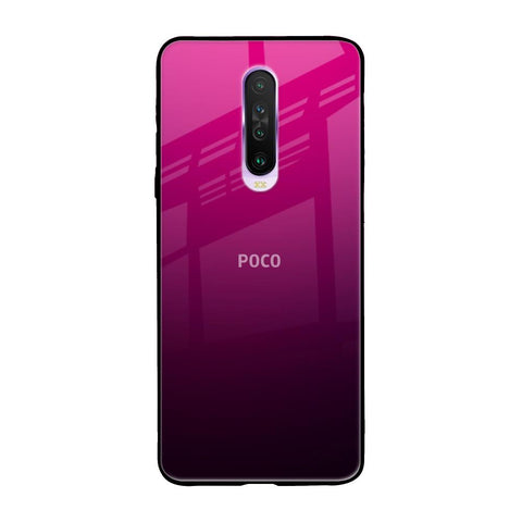 Purple Ombre Pattern Poco X2 Glass Back Cover Online