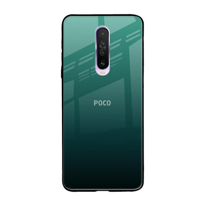Palm Green Poco X2 Glass Back Cover Online
