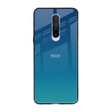 Celestial Blue Poco X2 Glass Back Cover Online