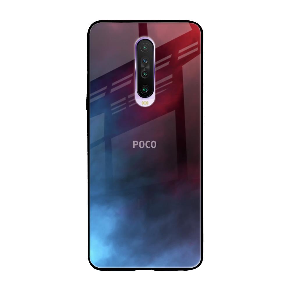 Smokey Watercolor Poco X2 Glass Back Cover Online