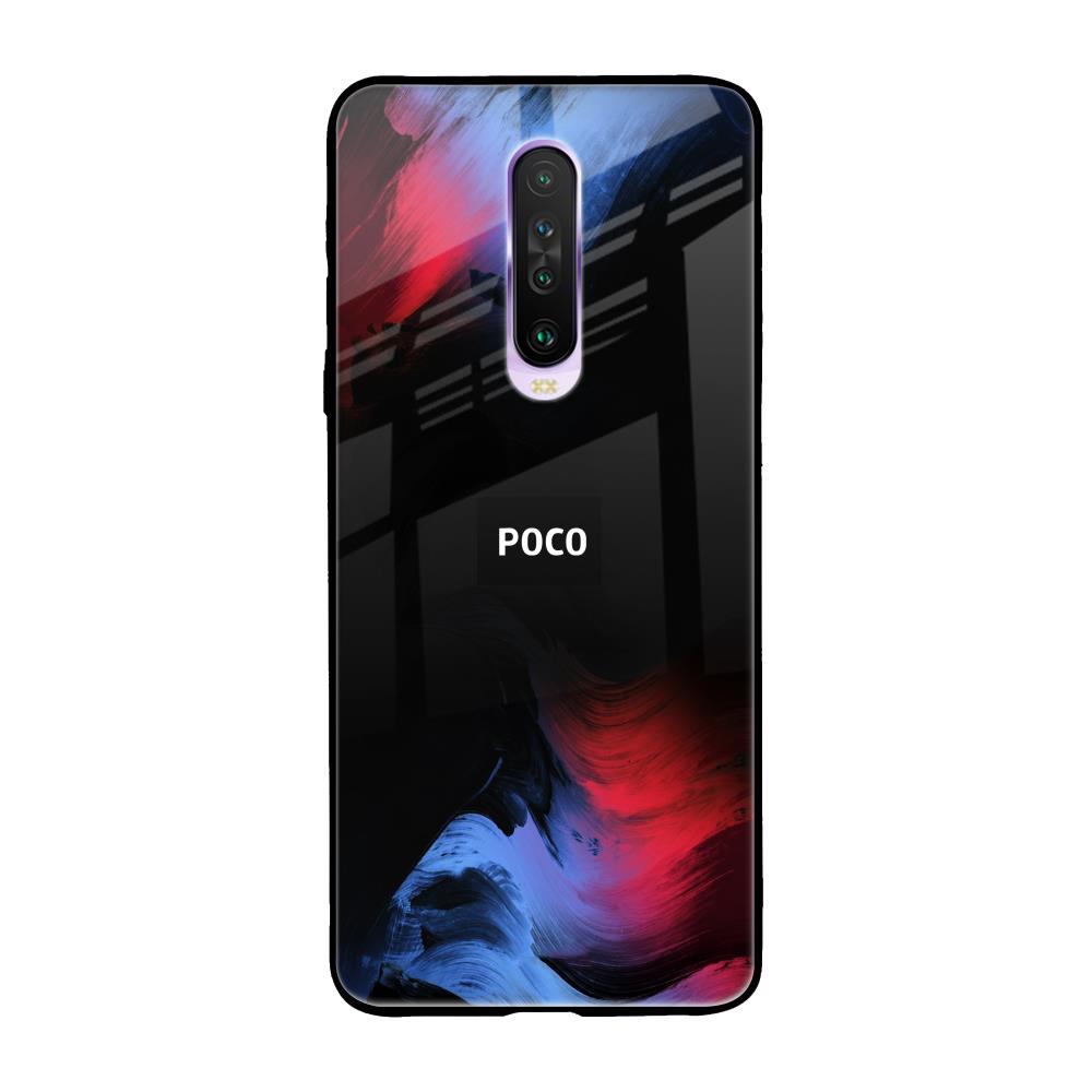 Fine Art Wave Poco X2 Glass Back Cover Online