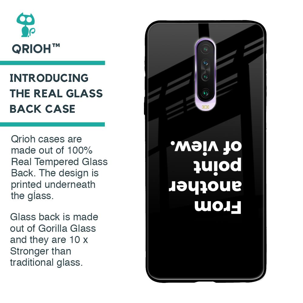 Motivation Glass Case for Poco X2