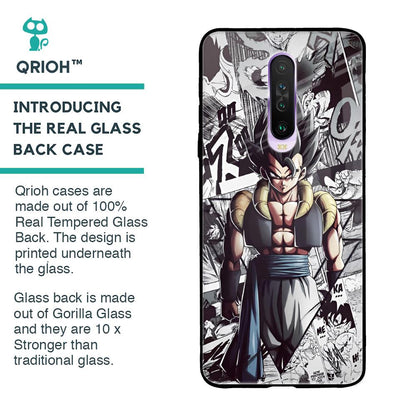 Dragon Anime Art Glass Case for Poco X2