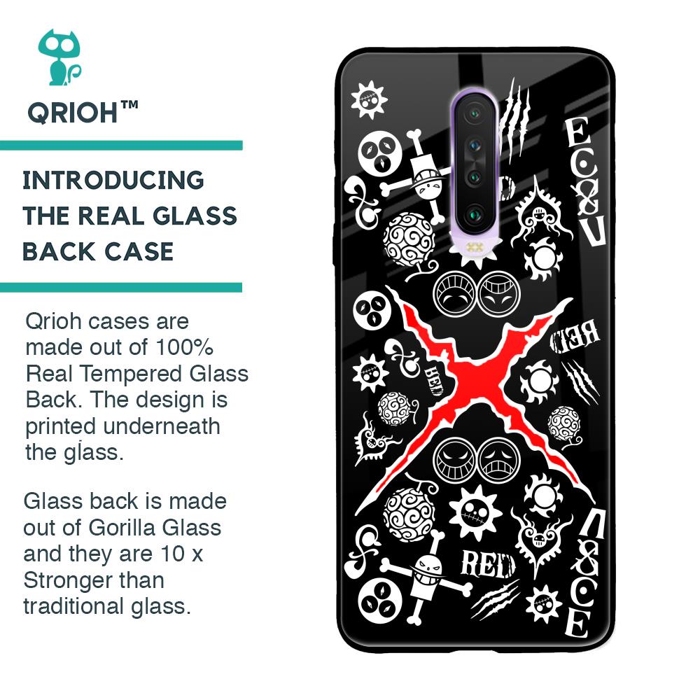 Red Zone Glass Case for Poco X2