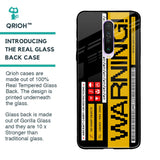 Aircraft Warning Glass Case for Poco X2