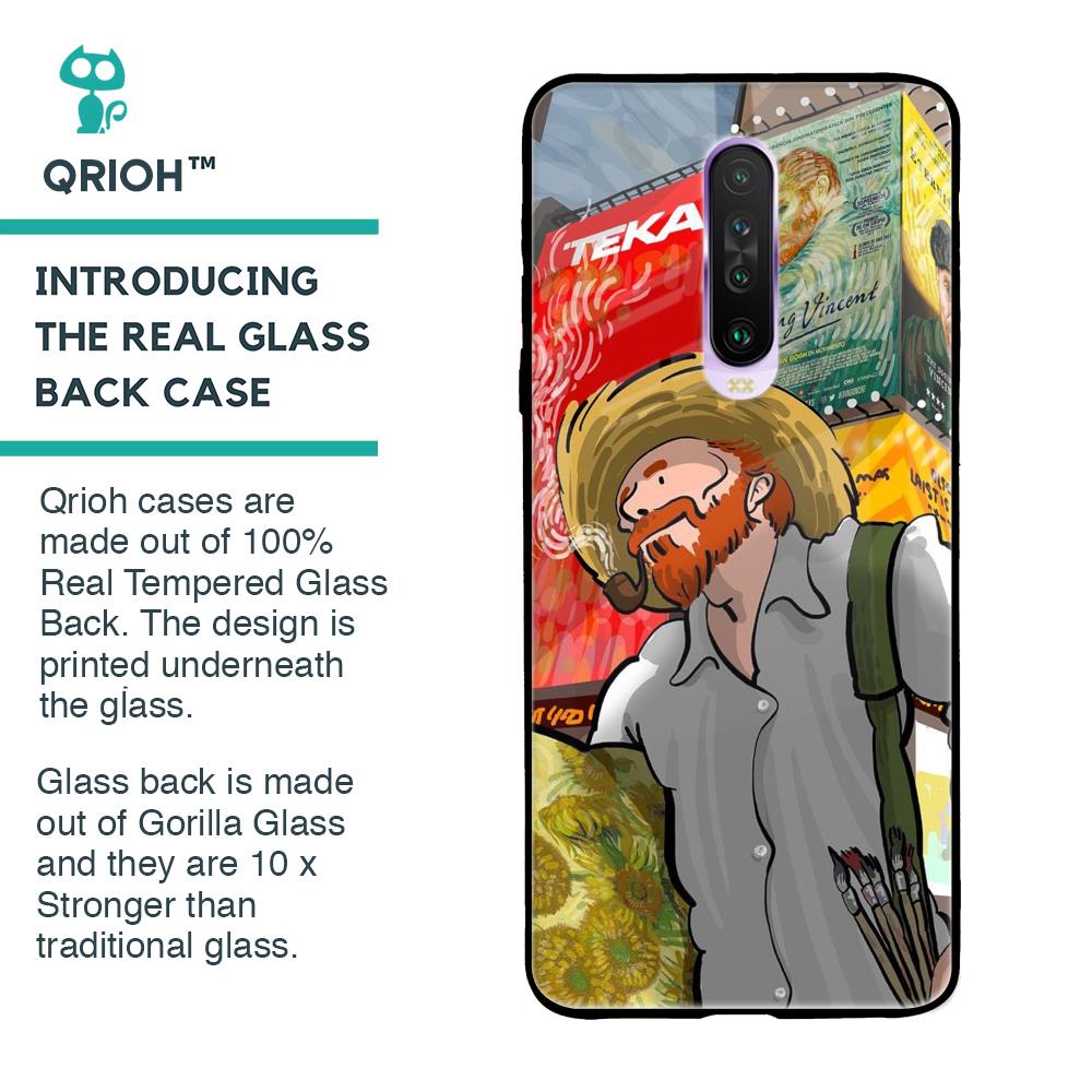 Loving Vincent Glass Case for Poco X2