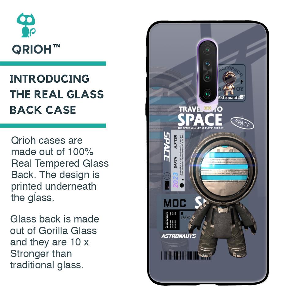 Space Travel Glass Case for Poco X2