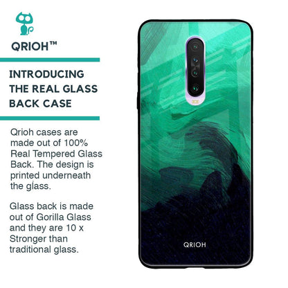 Scarlet Amber Glass Case for Poco X2