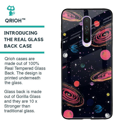 Galaxy In Dream Glass Case For Poco X2