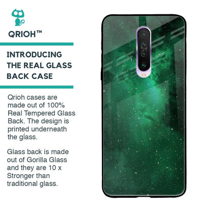 Emerald Firefly Glass Case For Poco X2