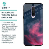 Moon Night Glass Case For Poco X2